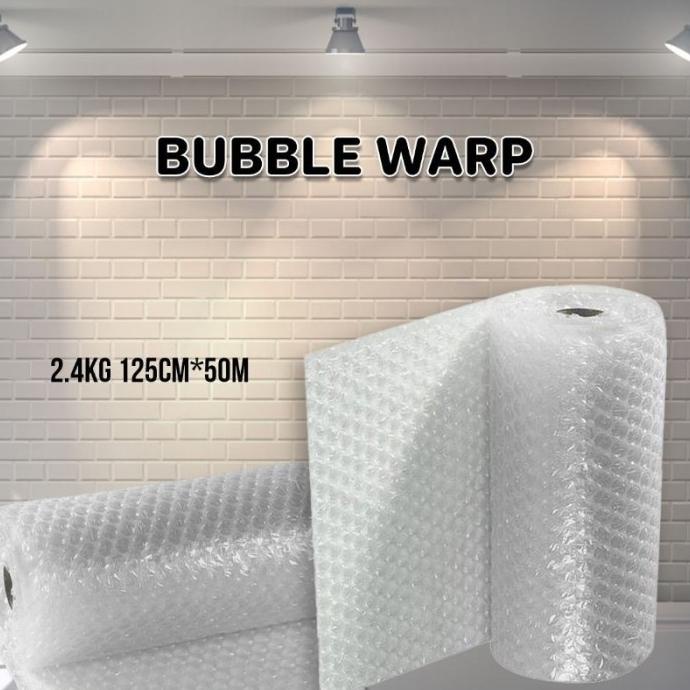 

PROMO BUBBLE WRAP PKK 125CM 50M 3KG PLASTIK WRAP DHF5143VFF