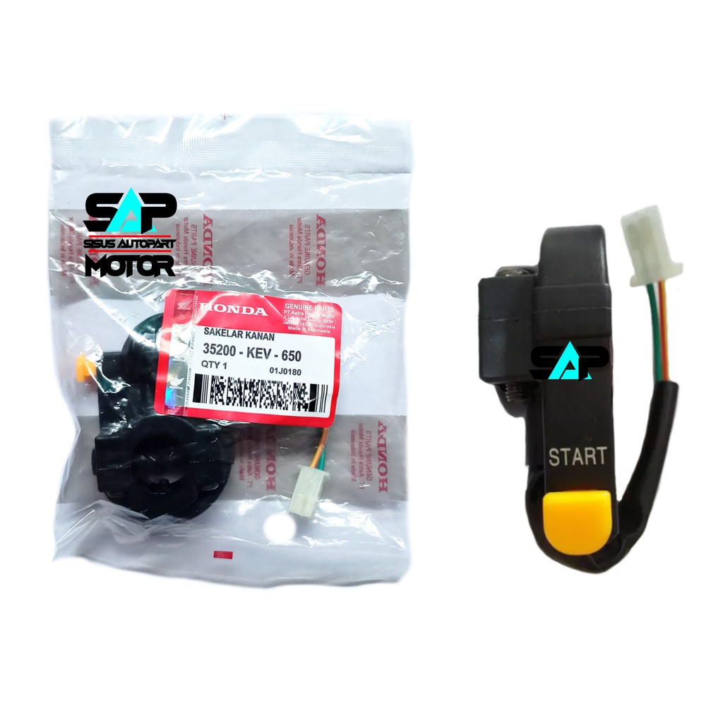 SAKLAR KANAN SUPRA X / HOLDER SUPRA / SUPRA FIT / SUPRA X / TOMBOL SAKLAR KANAN SUPRA KEV