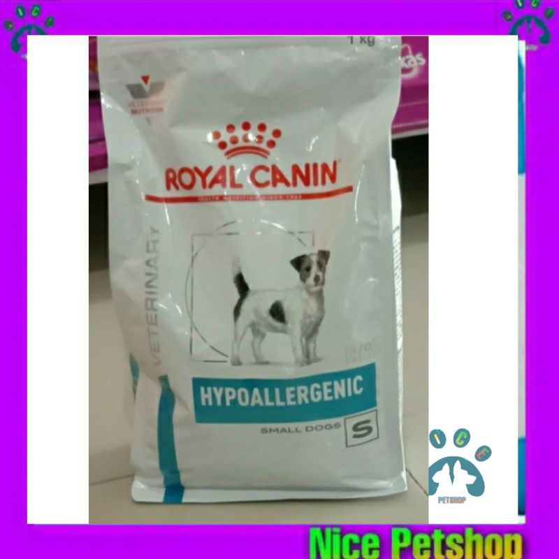 Royal canin Hypoallergenic Small Mini Dog 1 kg Kemasan Frespack