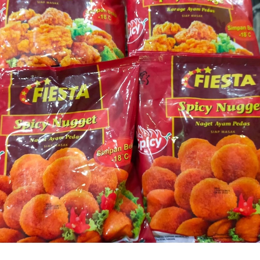 

FIESTA Spicy Nugget (Naget Ayam Pedas) 500gr