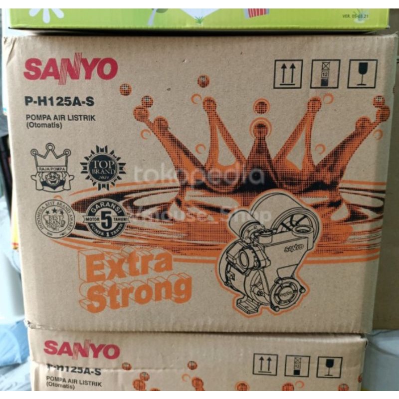 POMPA AIR SANYO OTOMATIS 125A - MESIN AIR OTOMATIS - POMPA BANYU SANYO - POMPA SANYO OTOMATIS