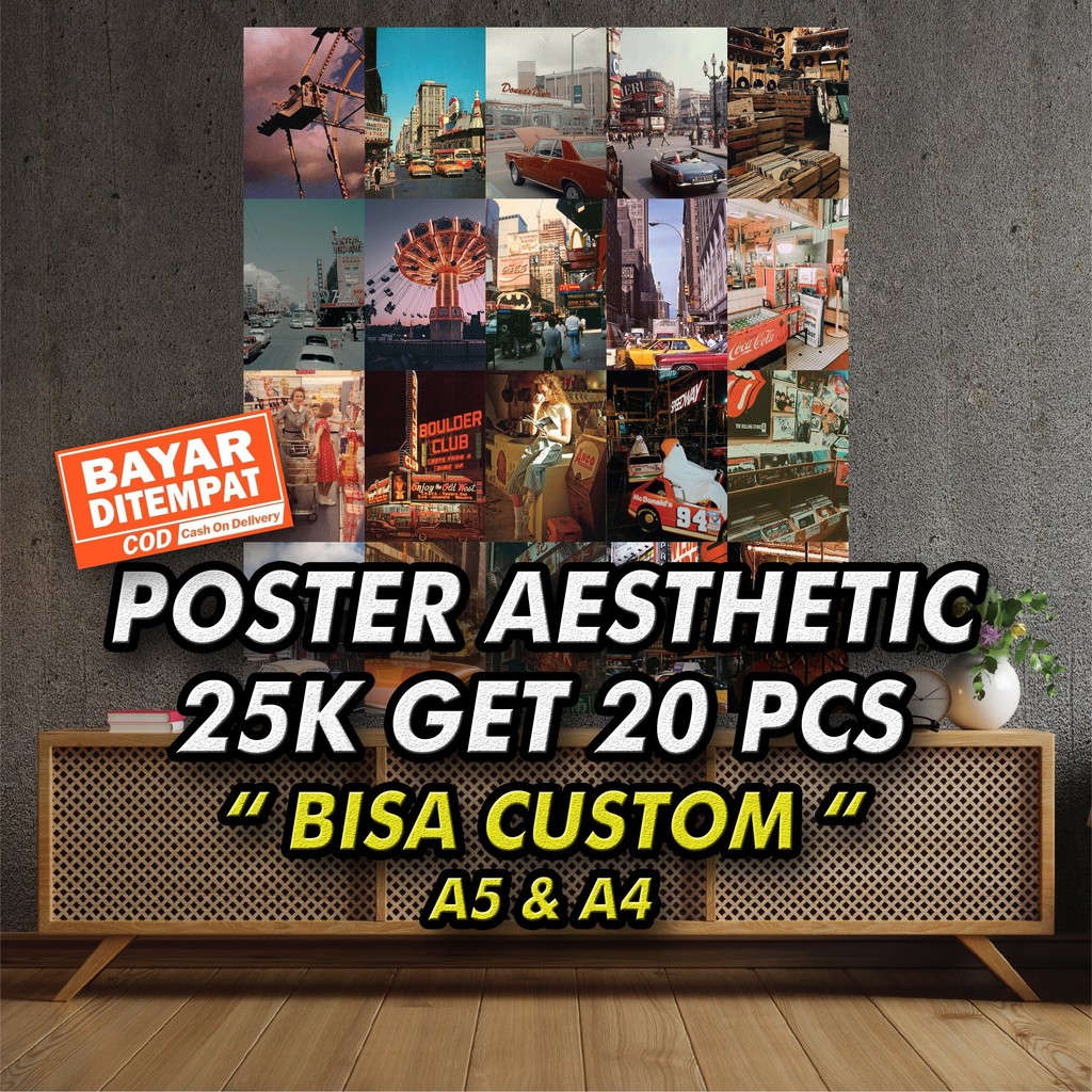 

POSTER AESTHETIC TER - MURAH ISI 20 PCS ( ONLY 25K )
