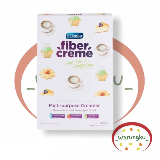 Fiber Creme 450gr Krimer Creamer