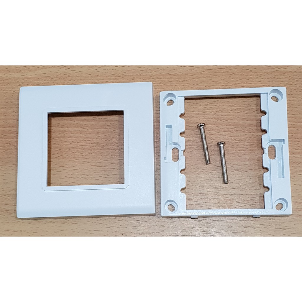 Faceplate for Modular Jack Good Quality Ready 1 / 2 / 3 Port