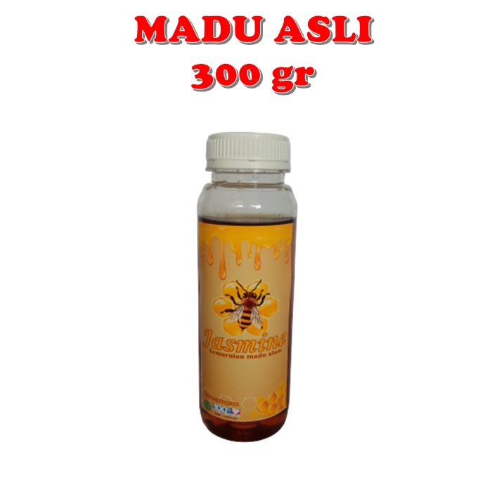 

madu jasmine madu asli madu hutan asli isi 300ml label