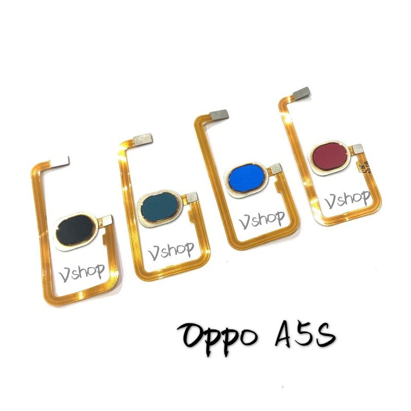 Flexibel Flexible Home Fingerprint Finger Print Sidik jari Oppo A5s