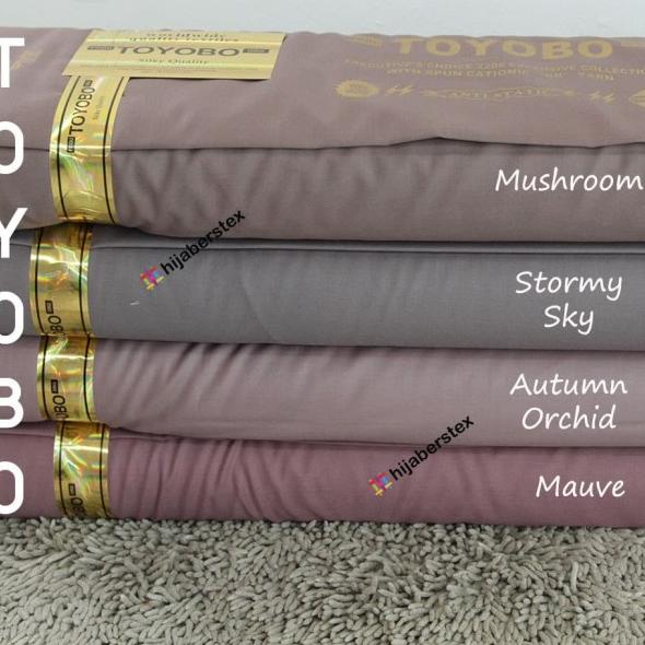 ♙ Bahan Kain Katun TOYOBO - 5. Lilac ✶