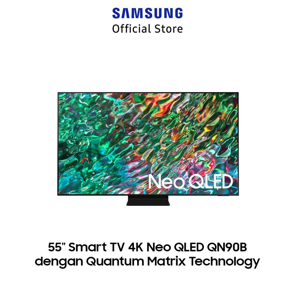 Samsung Smart TV 55 inch Neo QLED 4K QN90B dengan Quantum Matrix Technology QA55QN90BAKXXD