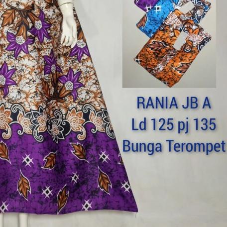 Daster Panjang Lengan Pendek Rania 1