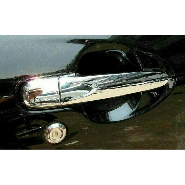 Cover Handle Chrome Mobil Calya / Sigra Crome Pelindung Handle