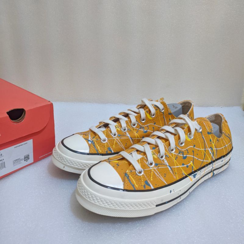 Converse chuck 70 OX low Splatter Sunflower