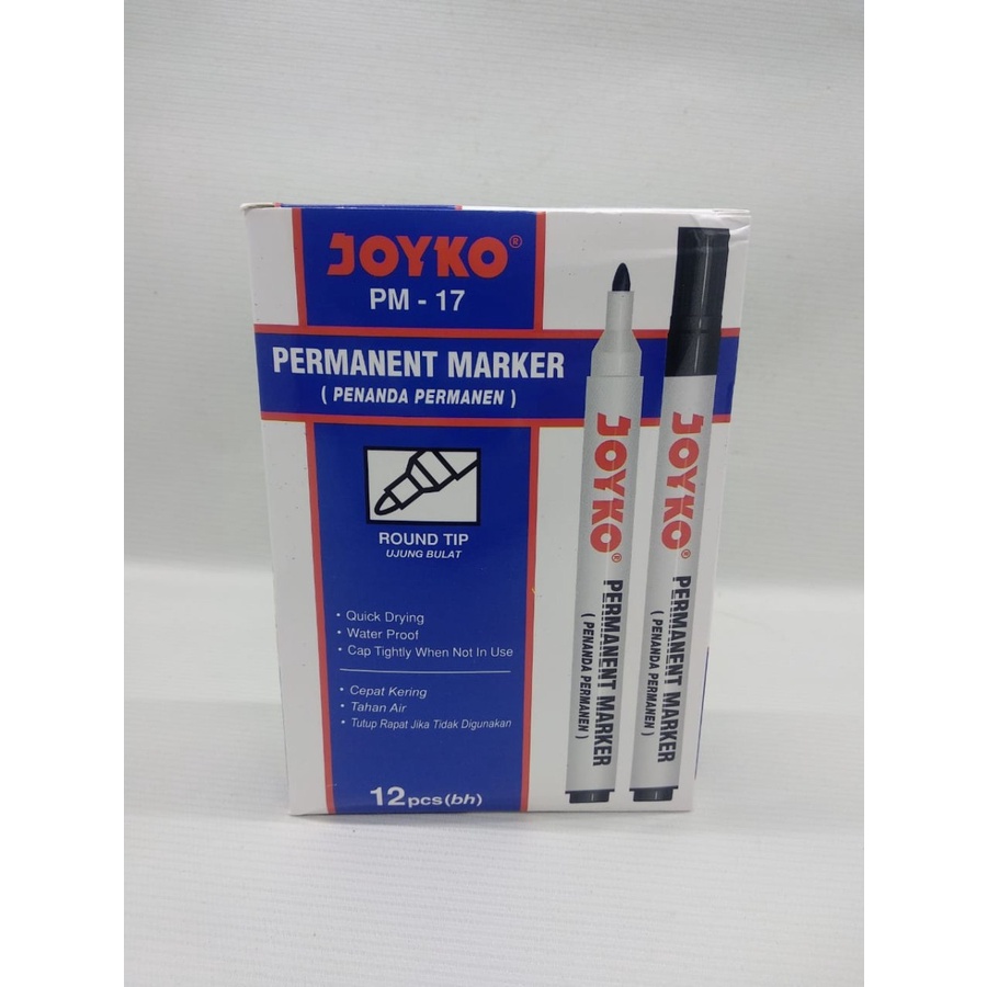 Spidol Permanen JOYKO / Permanen Marker JOYKO PM 17 18 19