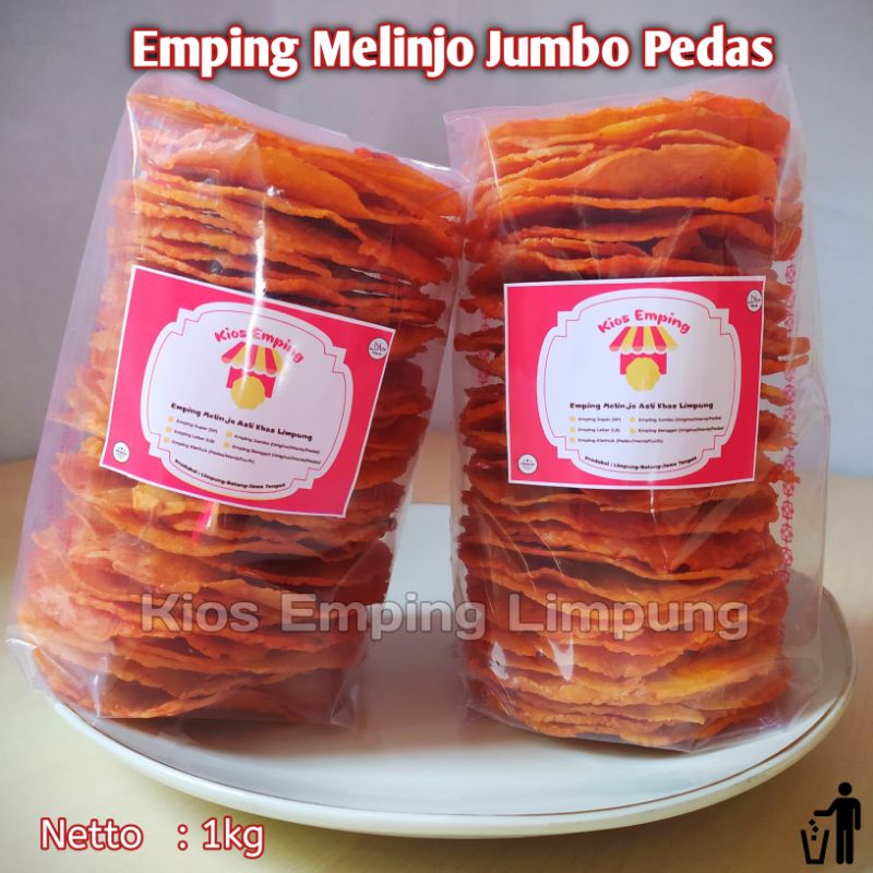 

Emping Melinjo Jumbo Mentah Rasa Pedas