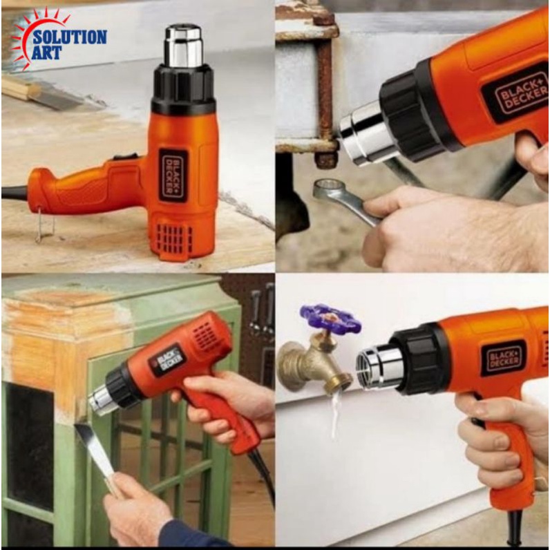 HOTGUN Mesin Pemanas Alat Bantu Pasang Stiker dan Kaca Film BLACK+DECKER KX1800