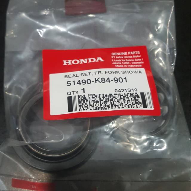 Seal shock sil shock depan CRF 150L original honda