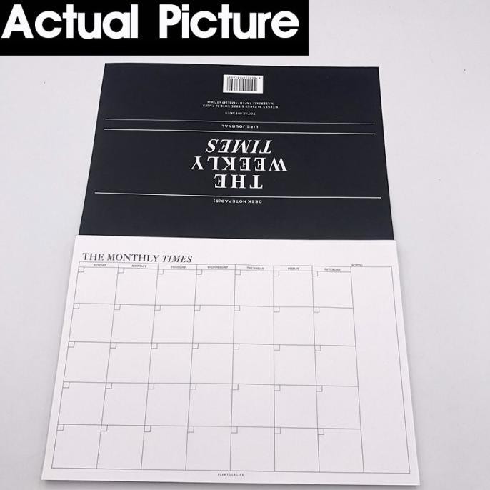 

Planner Monthly Weekly The Times Agenda Memopad Buku Tulis Catatan