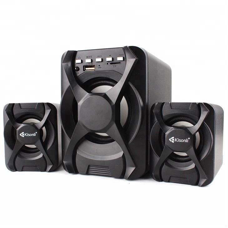 KISONLI SPEAKER 2.1 BLUETOOTH U2500BT Gaming Speaker X-Audio 2.1