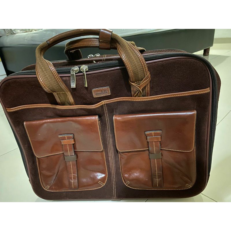 condotti kulit tas travel preloved