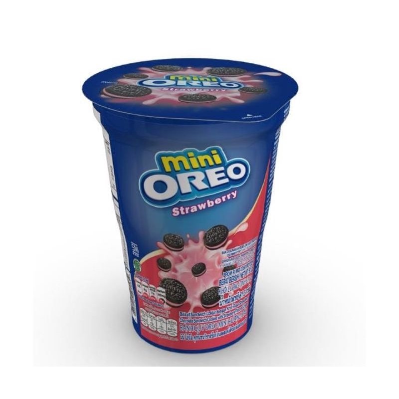 

OREO Mini Biskuit Strawberry 61,3 g