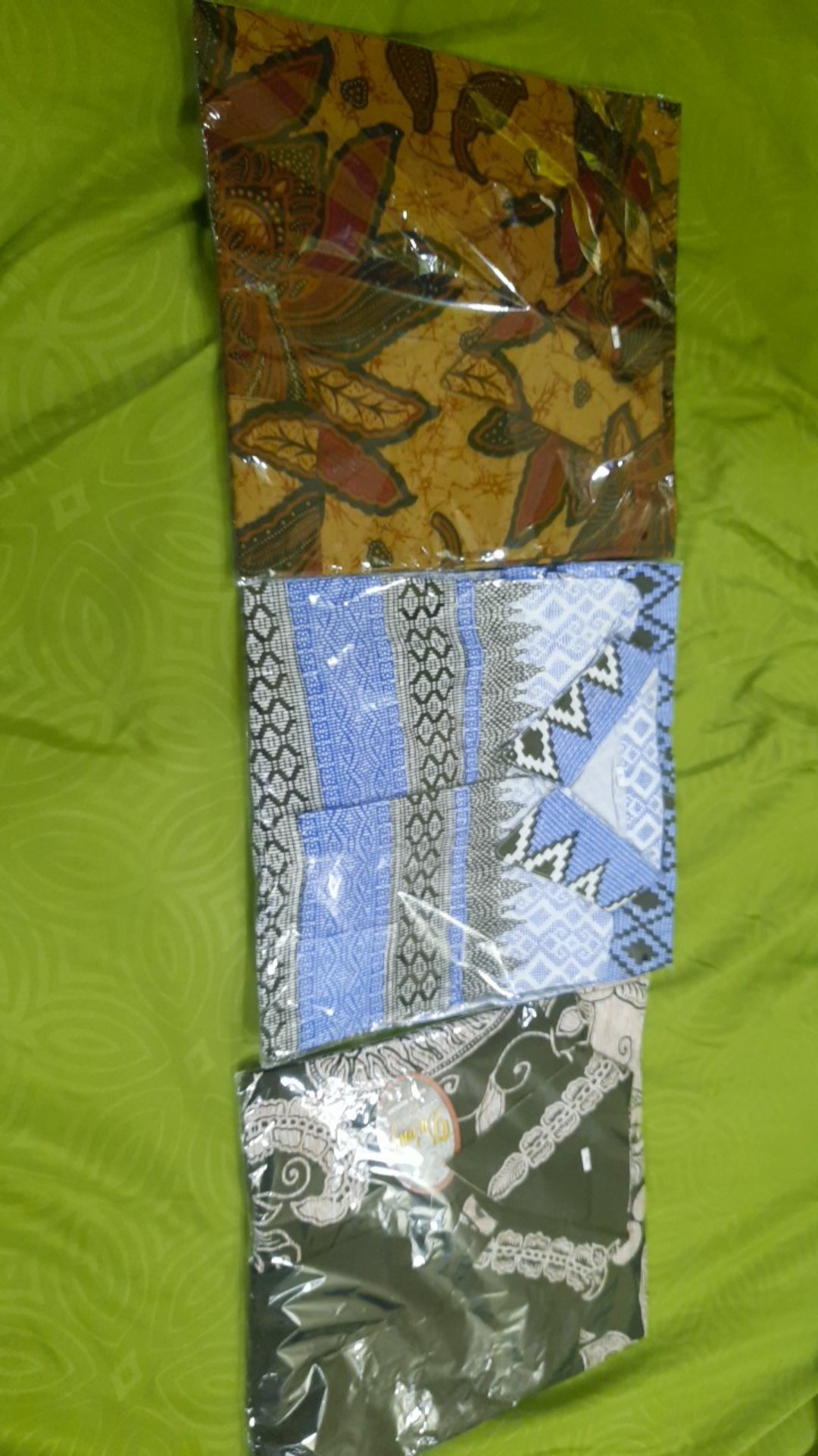 Bswart Batik Hrb026 Kenongo Hem Pendek Anjani Biru Pekalongan M L Xl Batik Pria Murah Modern Grosir