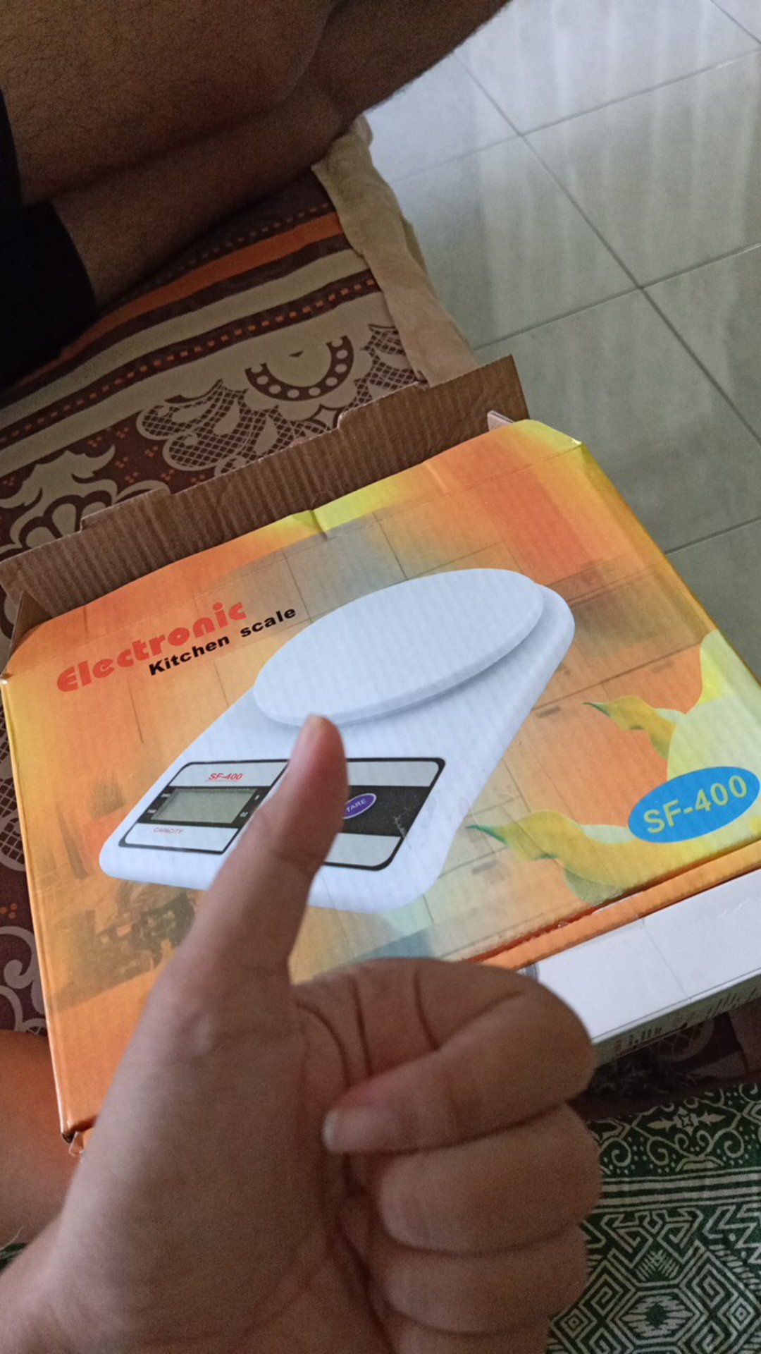 Timbangan Dapur  Digital Elektronik Sf-400 Masak Kue  Electronic Kitchen Scale