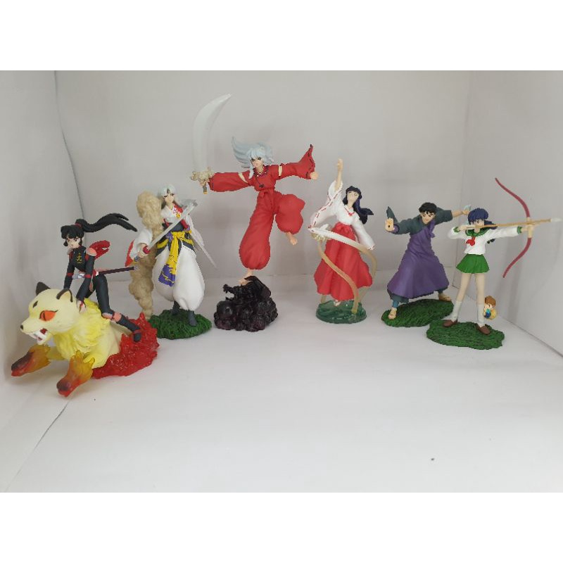1 set figurin karakter film Inuyasha