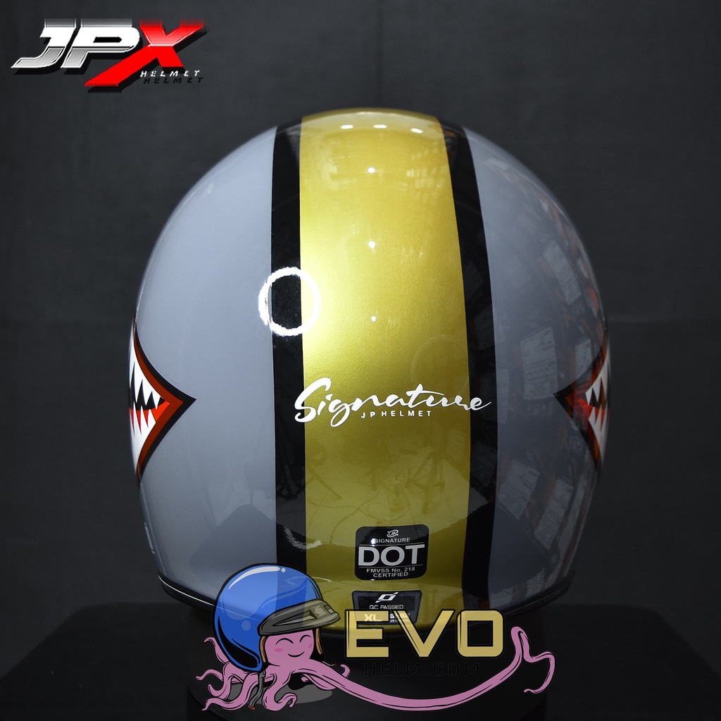 HELM JP SIGNATURE SG07 SKY GUARD ORIGINAL HELM JP CAKIL MOTIF SKYGUARD SG-07 ( ONGKIR 2KG SAJA )