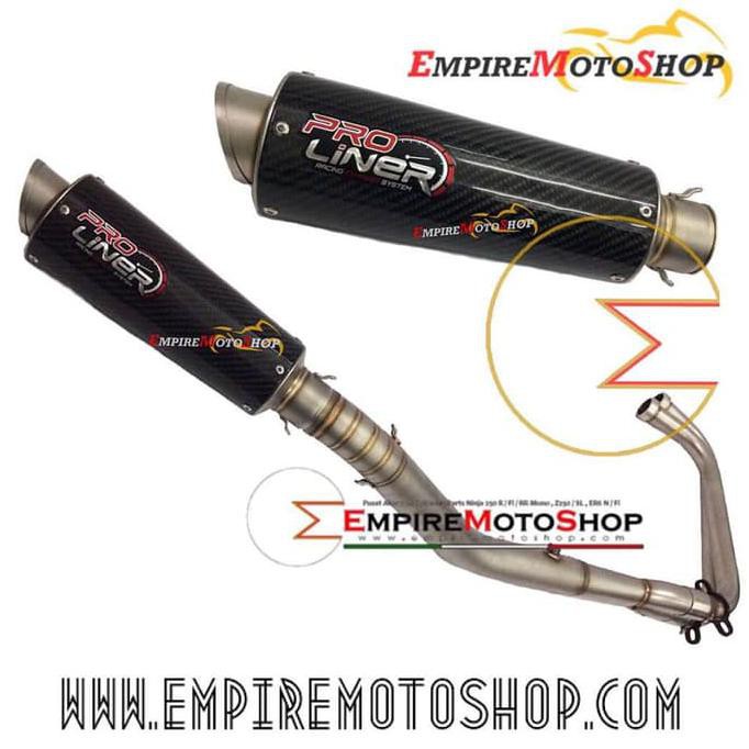 Knalpot Proliner Ninja 250 Fi Z250 TR1 Carbon Long