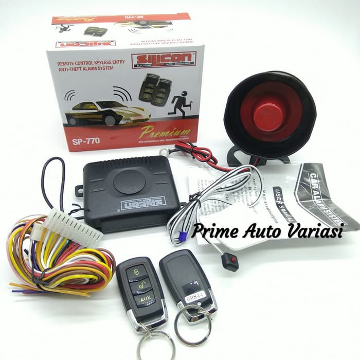ALARM MOBIL SILICON SP - 770 PREMIUM