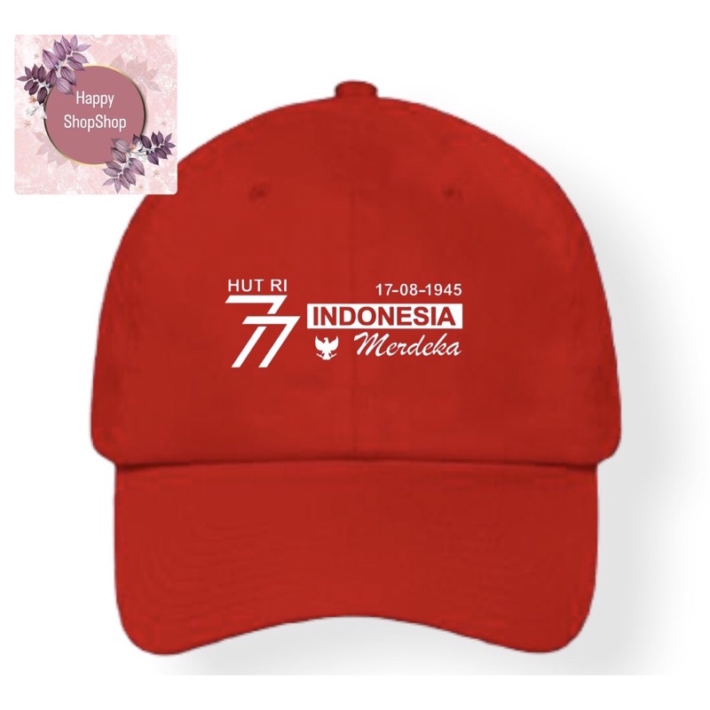 TOPI HUT RI 77 INDONESIA