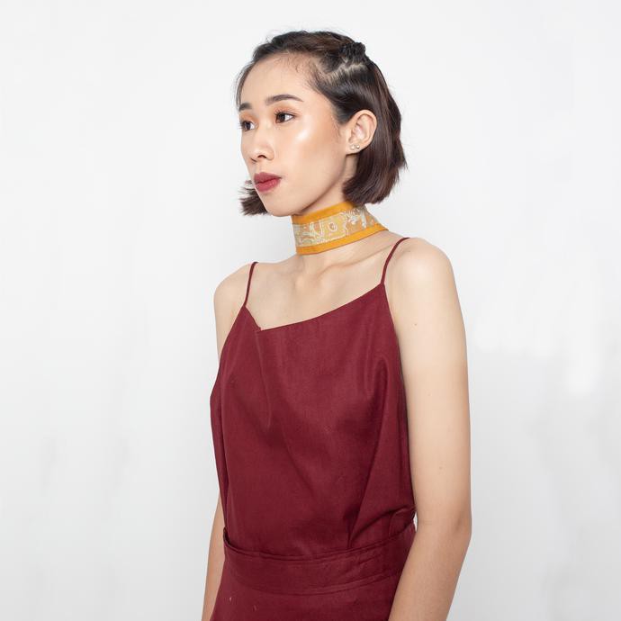 Oemah Etnik Sanur Batik Choker X44 New