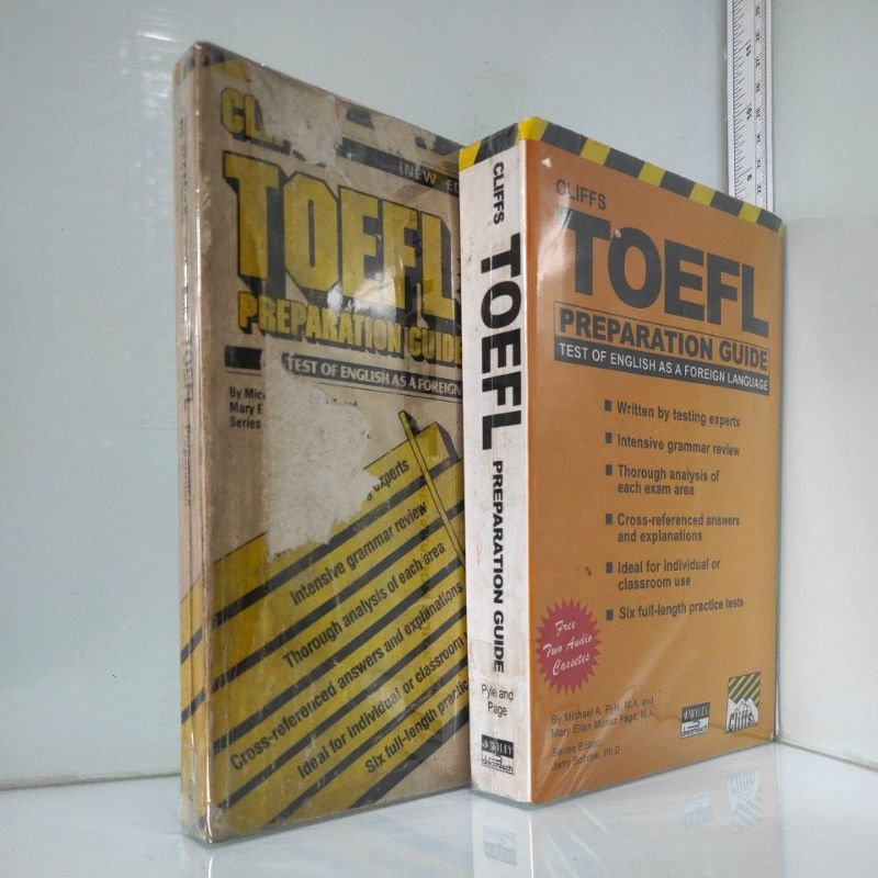 CLIFFS TOEFL PREPARATION GUIDE / BARRONS TOEFL iBT