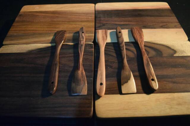 Sutil kayu sutil Solet spatula mini sonokeling