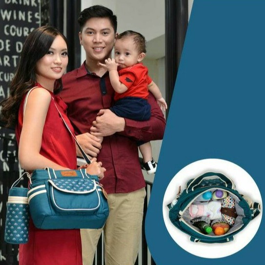 Dialogue DGT 7401 Baby Tas Kecil Perlengkapan Bayi Emerald Series