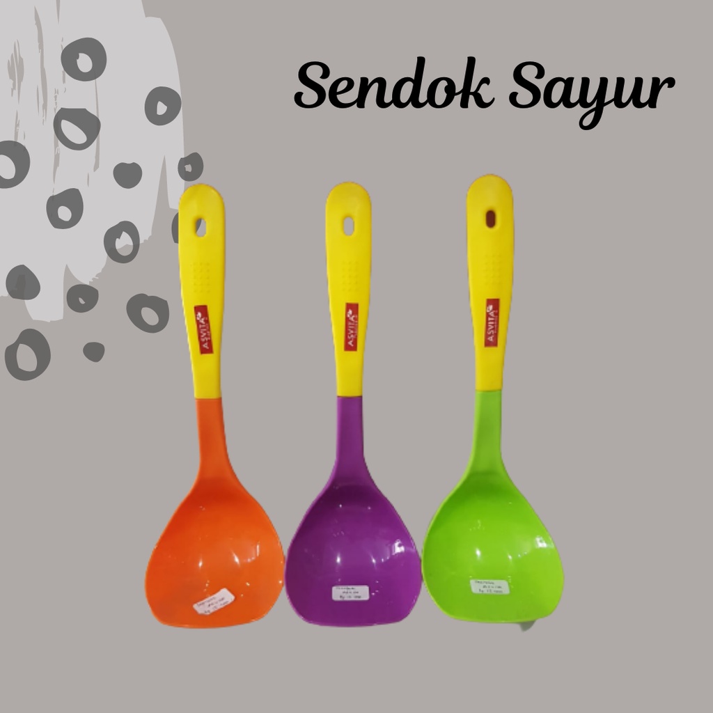 Centong Sayur Plastik Asvita