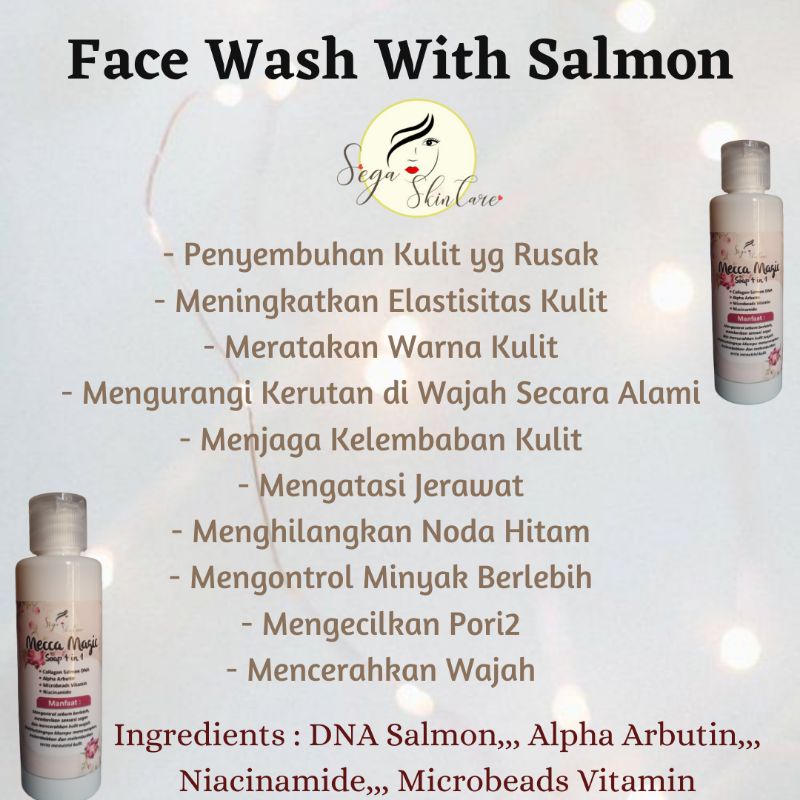 SABUN DNA SALMON / SABUN WAJAH SALMON / SABUN DNA SALMON SEGA