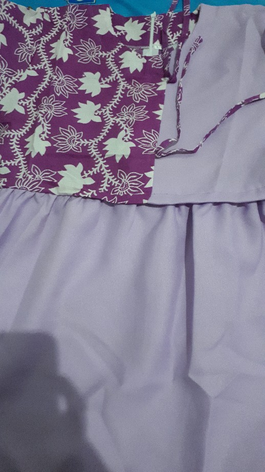 Tey-17 Batik Wanita Asj Sa Hrb026 Kenongo Kemeja Tosca Pendek