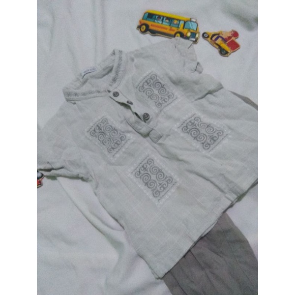 Baju Koko Anak QNA Kids Preloved