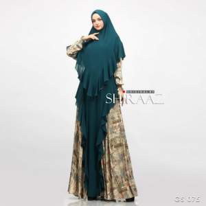 SHIRAAZ GS-075 set gamis syari by SHIRAAZ