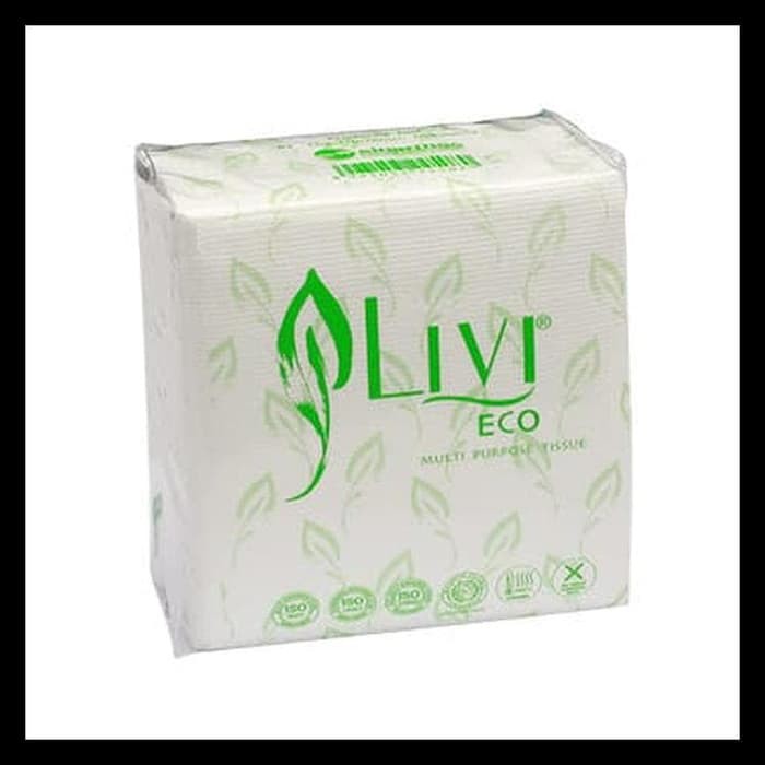 SRS (COD YES) Tissue Meja Makan Serbaguna Livi Eco 150s / Multi Purpose Tissue Livi - 1 kotak