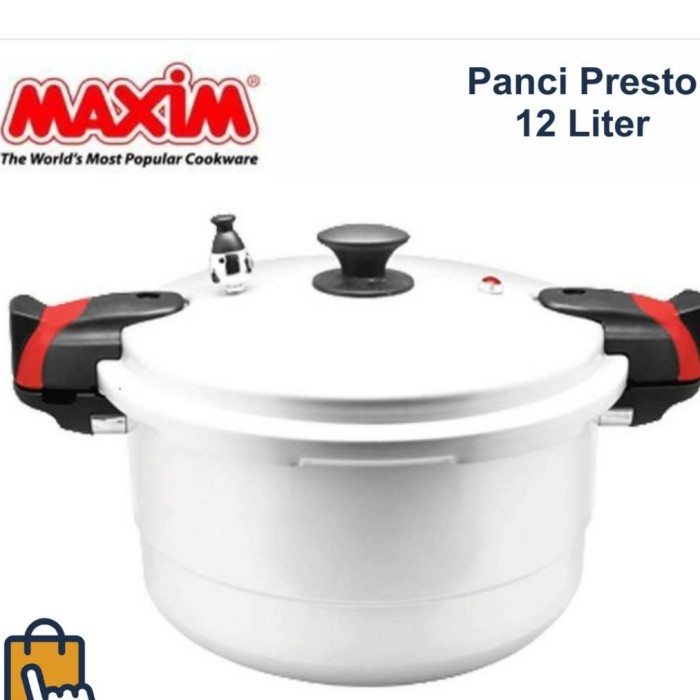 Panci Presto MAXIM 12 Liter / Panci serbaguna / pelunak daging