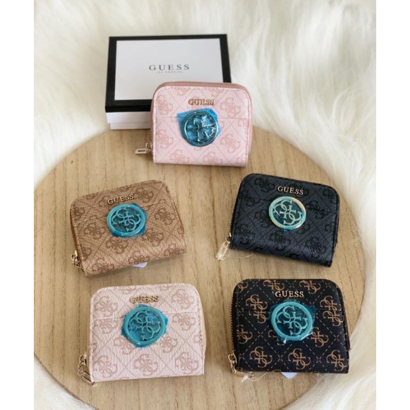 Guess Kamryn Small Zip Wallet Original / Dompet Guess Kecil / Dompet Guess / Guess Wallet
