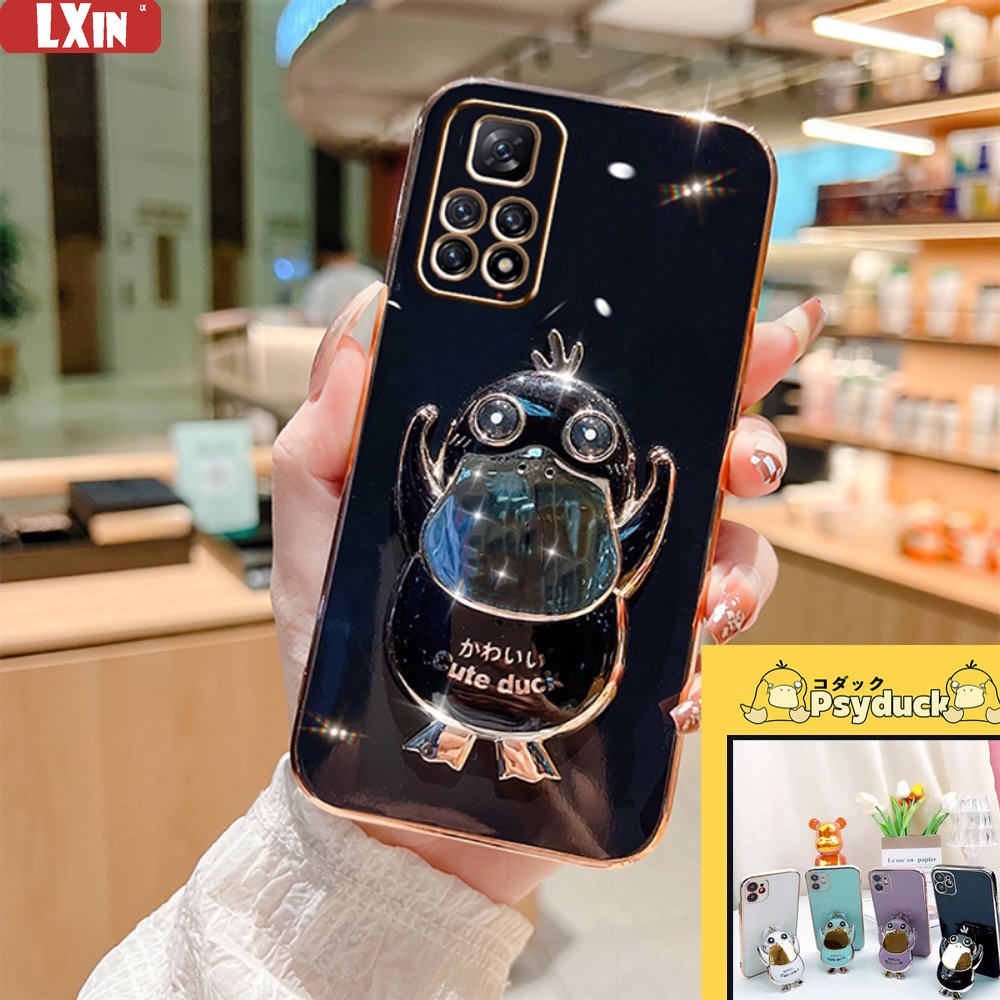 Soft Case Karet Motif Psyduck Untuk Redmi Note 11 Pro 10C 11s 10A 9T 9A 9C 10 Pro