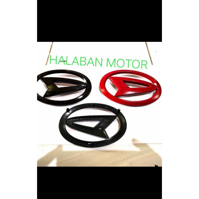 emblem logo grile depan Daihatsu Xenia Terios sigra