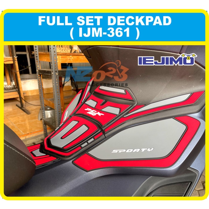 NZDECKPAD PROTECTOR ALL NEW HONDA PCX 160 FULL SET / AKSESORIS PCX 160
