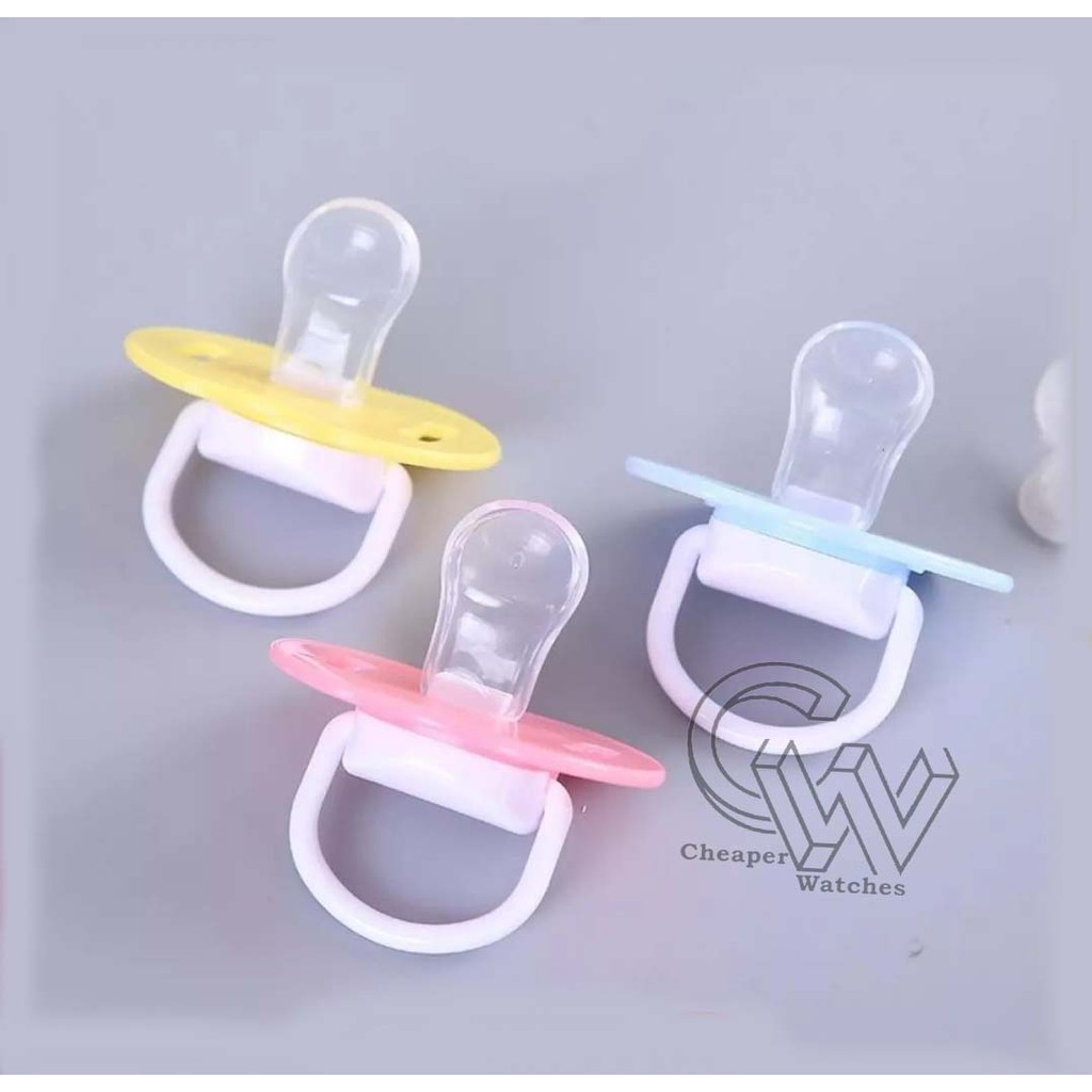 Cheaper-Empeng Bayi Dot Bayi Bulat Pola Kartun Baby Pacifier Soother