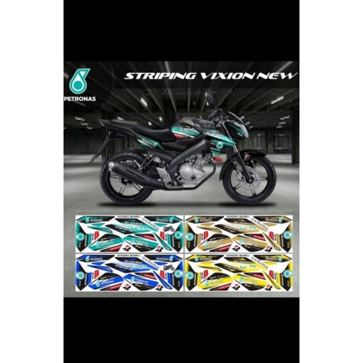 striping petronas vixion new