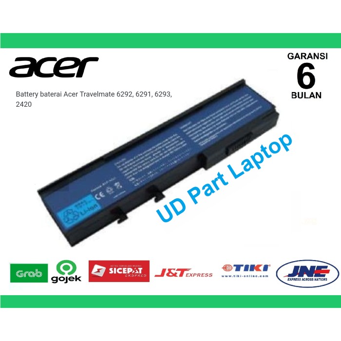 Battery baterai Acer Travelmate 6292, 6291, 6293, 2420
