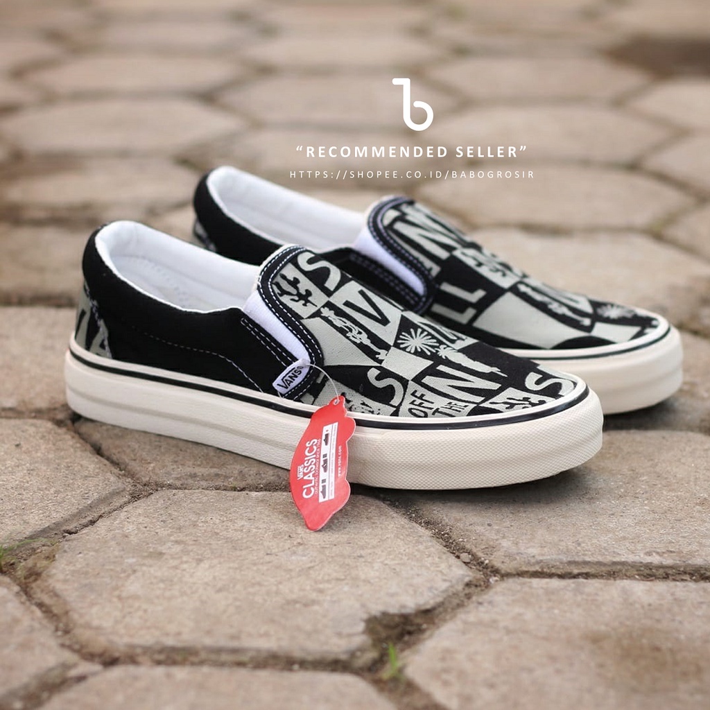 PROMO Vans Slip On Yusuke Hanai Oil Green Premium, Tag Made in China, Kualitas Mewah dan Terjamin