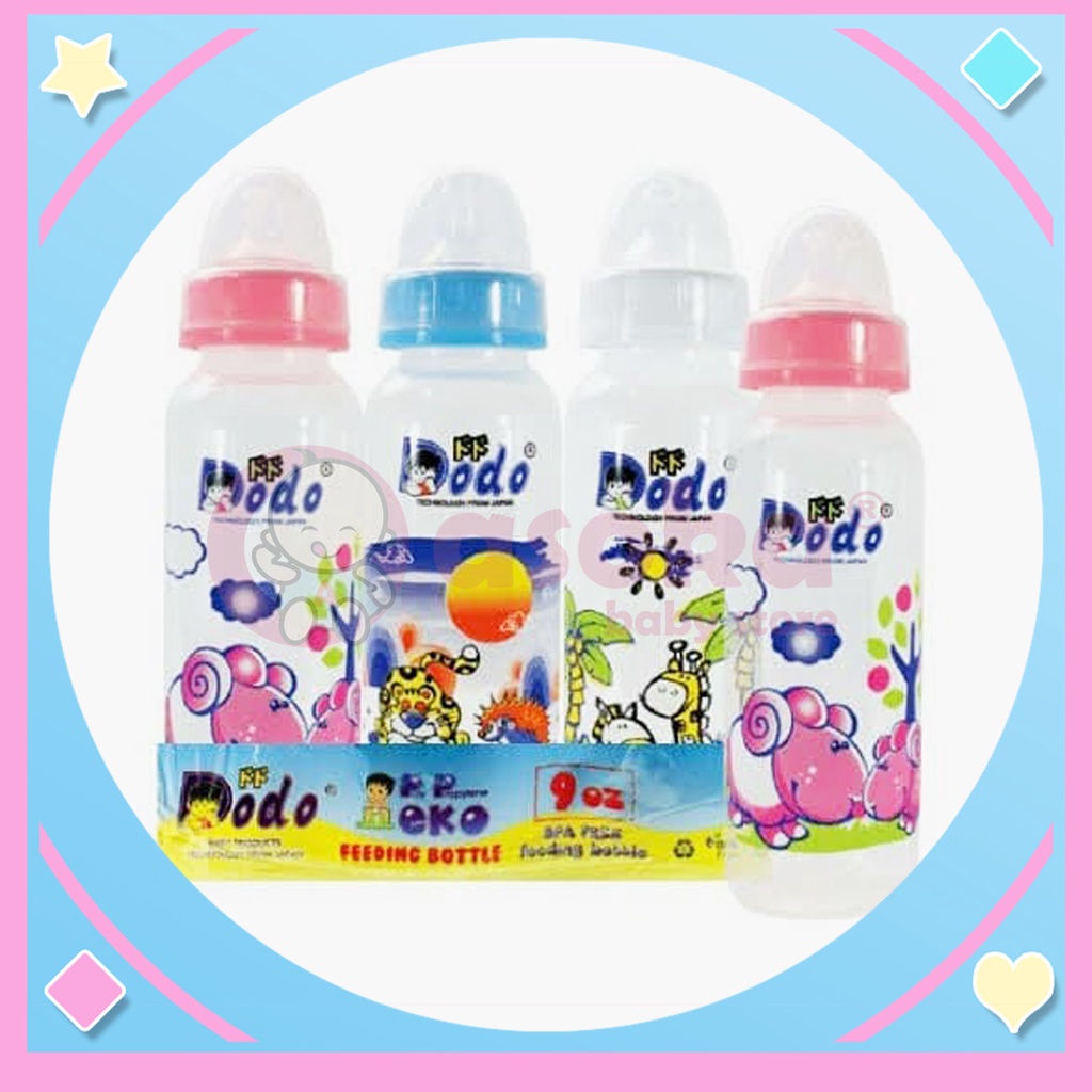 Dodo PP ECO  9 OZ 250 ml DBP026 Botol Susu Asi Bayi Anak ASOKA